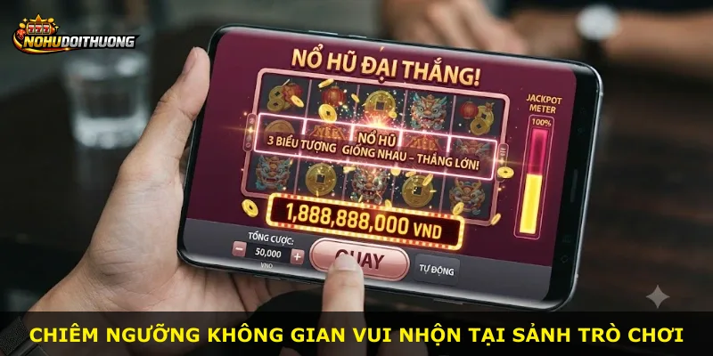 Chiêm ngưỡng không gian vui nhộn tại sảnh trò chơi