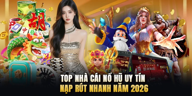 Top nhà cái nổ hũ uy tín, nạp rút nhanh năm 2026